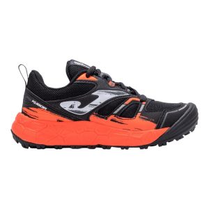 Zapatilla Trail Running Kids Kubor Negro Naranjo Joma