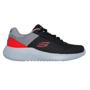 Zapatilla Kids Bounder Negro Skechers