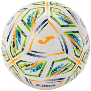 Balón Fútbol Halley II Blanco Turquesa Joma