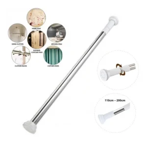 Tubo para cortina a presion 1.10 a 2 m