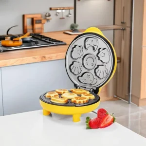 waflera con diseño Antiadherente